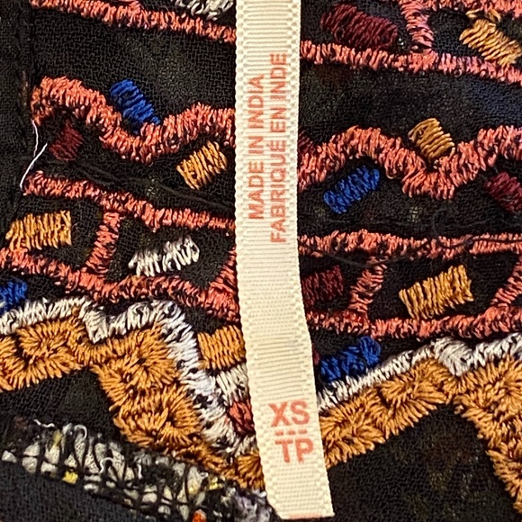 NWT Free People Dance Magic Boho Tunic Dress XS - Picture 10 of 13